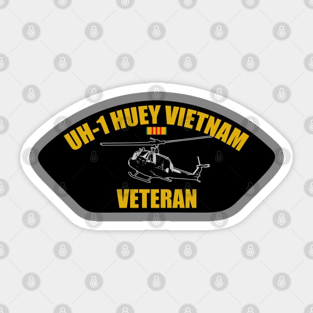 UH-1 Huey Vietnam Veteran Sticker by TCP